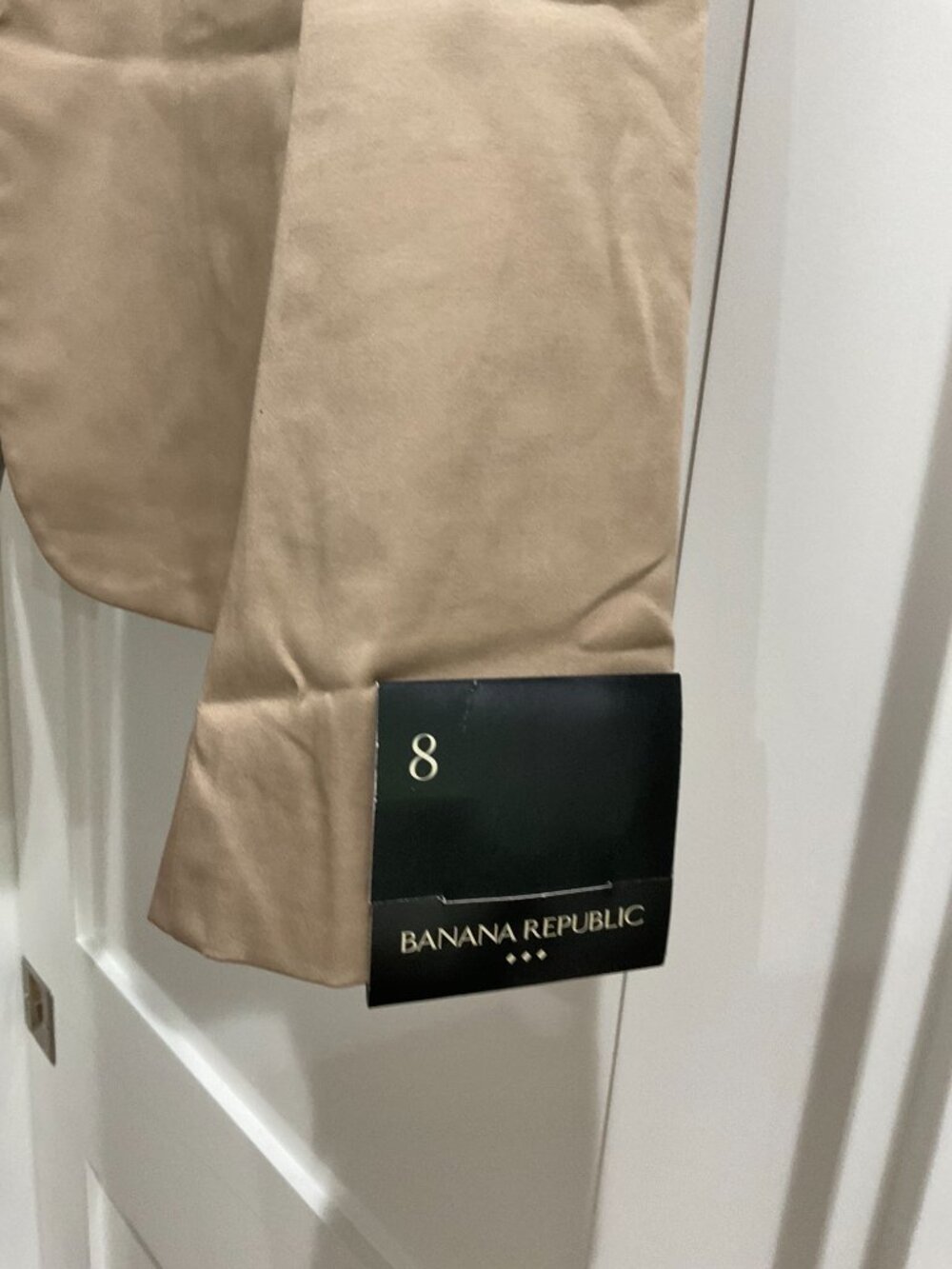 Banana Republic Beige Jacket Size 8 NWT - Picture 2 of 3